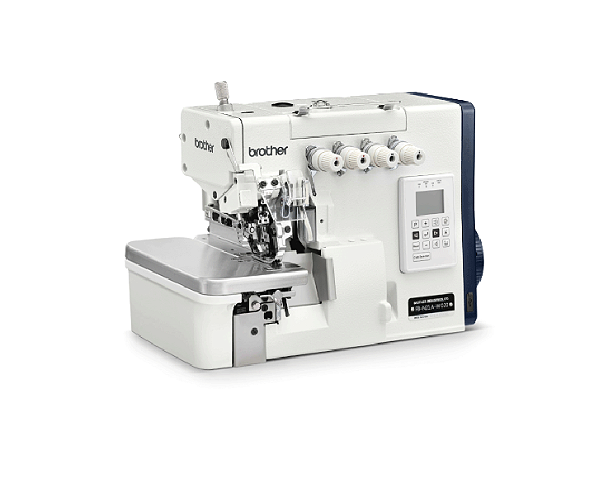 MAQUINA OVERLOQUE PONTO CADEIRA ELETRONICA BROTHER FB-N21A-W020 - 220 V COM PÉS E MESA DESMONTADOS