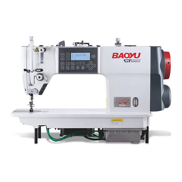 Maquina Reta Eletronica Direct Drive Carter Fechado Lancadeira Japonesa Bayou GT-288M-J - 220 V + KIT PREMIUM E CADEIRA PARA COSTUREIRA