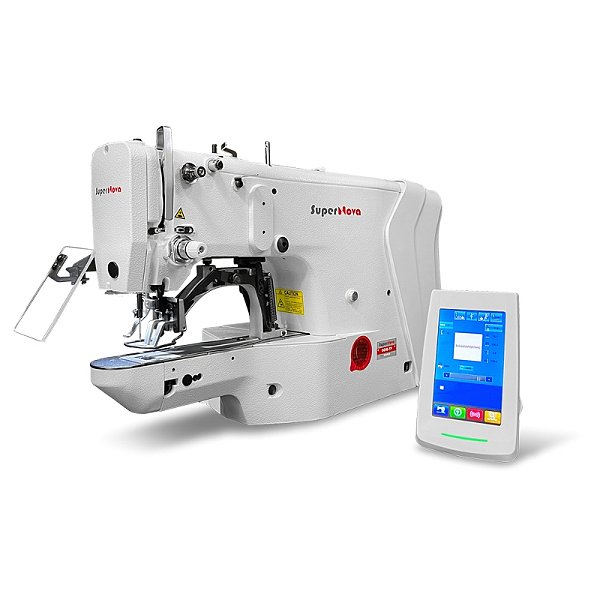 MAQUINA TRAVETE ELETRONICA SUPERNOVA SG10-TP - 220 V COM PÉS E MESA MONTADOS