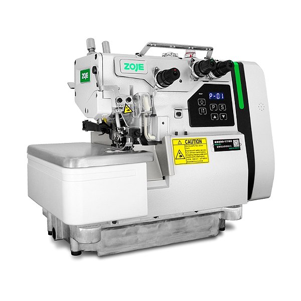 Maquina Overloque com Motor Direct Drive Zoje B9000-17 - 220 V + KIT PREMIUM E CADEIRA ESPECIAL PARA COSTUREIRA