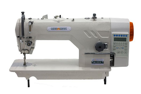 MAQUINA RETA ELETRONICA MEGAMAK MK-9800D-4M - 220 V COM KIT DE CALCADORES