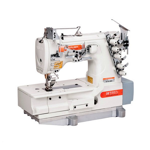 Máquina Ponto Corrente Plana 2 Agulhas SIRUBA F007K-U712-264/FSP - Bivolt