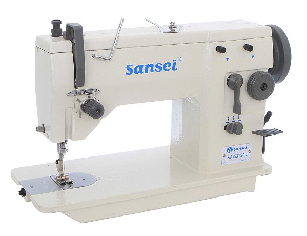 MAQUINA DE COSTURA RETA E ZIGUE ZAGUE 2 PONTOS MOTOR CONVENCIONAL SANSEI SA-53T20U - BIVOLT