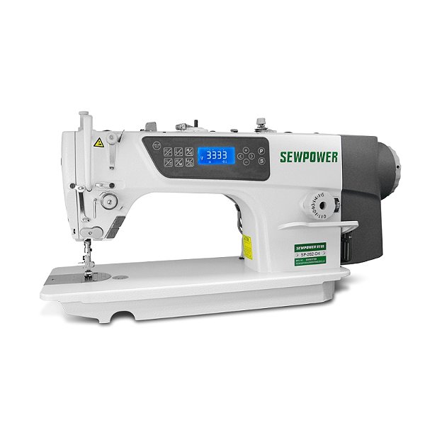MAQUINA RETA ELETRONICA SEW POWER SP 282-D4 - 110 V + KIT PREMIUM E CADEIRA PARA COSTUREIRA