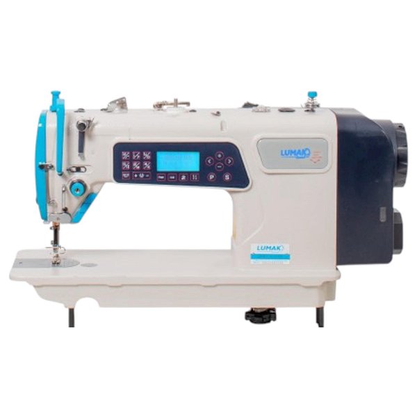 MAQUINA RETA ELETRONICA COM MOTOR DE PASSO LUMAK LU8800S - 220 V + KIT PREMIUM EXCLUSIVO