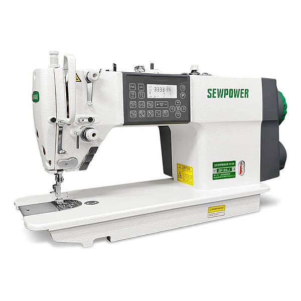 Maquina Reta Eletronica Direct Drive Carter Fechado Lancadeira Japonesa SEWPOWER SP-S6-J - 220 V COM PÉS E MESA DESMONTADOS