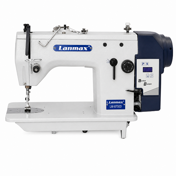Máquina Zig Zag 3 Pontinhos Direct Drive Lanmax LM-557A-D 220V + Kit Premium Carbon Especial