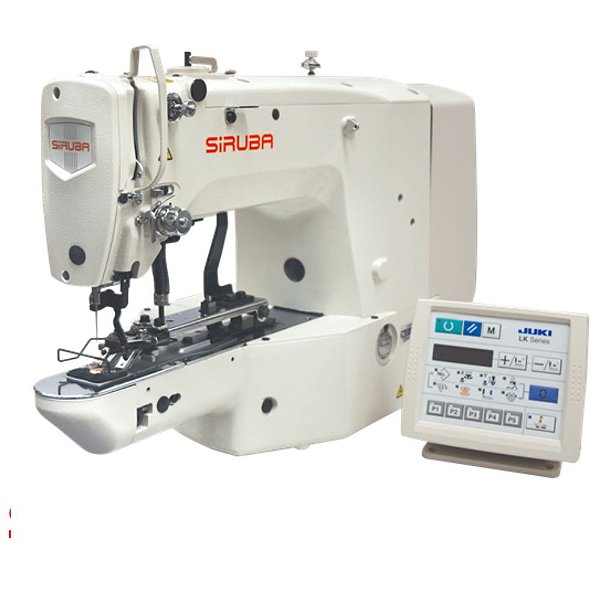 MAQUINA BOTONEIRA ELETRÔNICA SIRUBA LKS-1903 ANS - 220 V