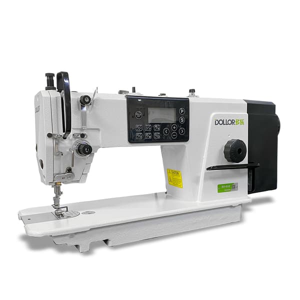 Máquina Reta Eletrônica DOLLOR B1A-4G-02 220V Direct Drive com Pés e Mesa Desmontados