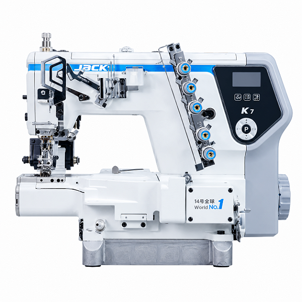 MÁQUINA GALONEIRA CILÍNDRICA INDUSTRIAL JACK K7-D-01GB×364/PL DIRECT DRIVE – 220V