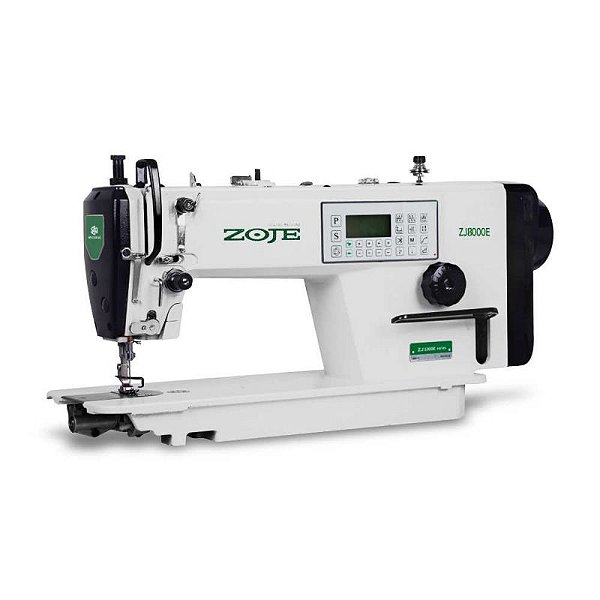 MAQUINA DE COSTURA RETA ELETRONICA ZOJE ZJ-8000E-D4J-02 - 110 V COM  KIT COM CALCADORES