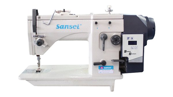 MAQUINA DE COSTURA SANSEI ZIG ZAGUE 2 PONTOS COM LUBRIFICAÇÃO AUTOMATICA DIRECT DRIVE SA-20U93D 220v