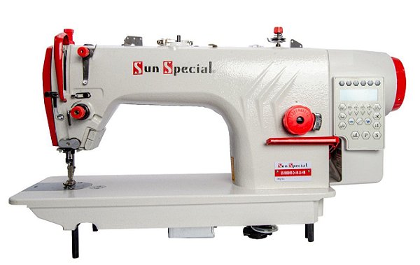 MAQUINA DE COSTURA RETA ELETRONICA COM CORTE DE LINHA  SUN SPECIAL SS9988-H-R-D4-M-JU -220 V
