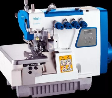 MAQUINA DE COSTURA OVERLOQUE 2 AGUHAS PONTO CADEIA MOTOR DIRECT DRIVE ELGIN PCI1068 220v