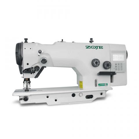 Maquina Ziguezague Eletrônica com Control Box Acoplado ao Cabeçote Zoje ZJ-2293S - 220 V COM PÉS E MESA MONTADOS