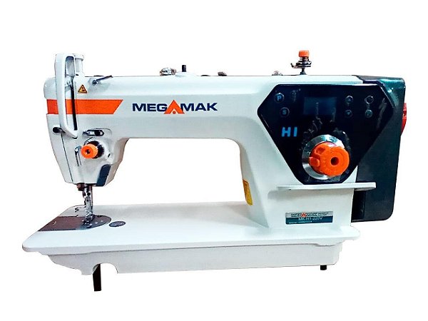 MAQUINA RETA MOTOR DIRECT DRIVE MEGAMAK H1 -110 V COM KIT PREMIUM EXCLUSIVO