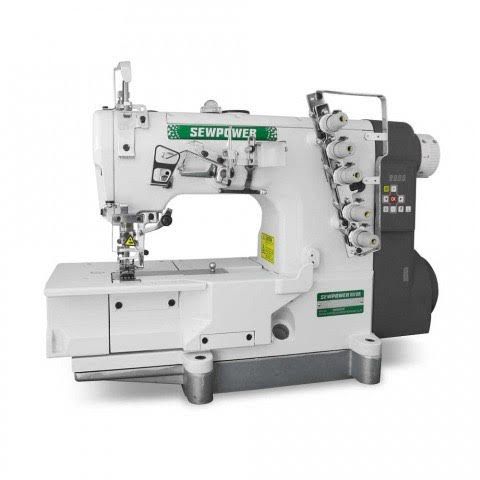 Maquina Galoneira Sew Power SP-500D-01 Base Plana 3 Agulhas Direct Drive  - 220 V
