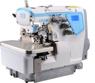 Maquina Overloque Jack 4 fios 2 agulhas ponto Cadeia JK-C5-4-M03/333-KS - 220 V