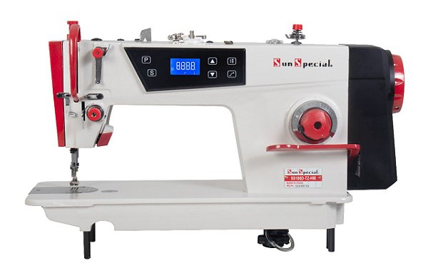 Máquina Costura Reta Direct Drive 220v Sun Special SS180D-TZ-HM -220 V + KIT DE CALCADORES