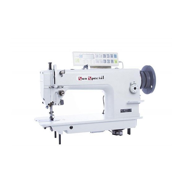 Máquina Reta Transporte Triplo Eletrônica para Materiais Pesados Sun Special GC-0617-D2 - 220 V
