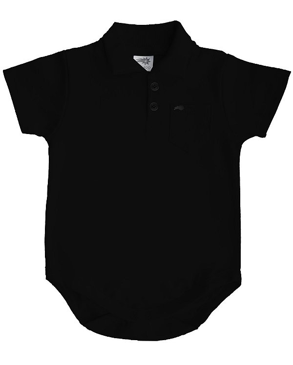 Polo Astro - Suedine Preta