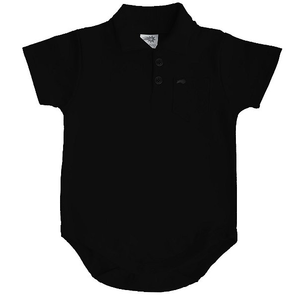 Polo Astro - Suedine Preta