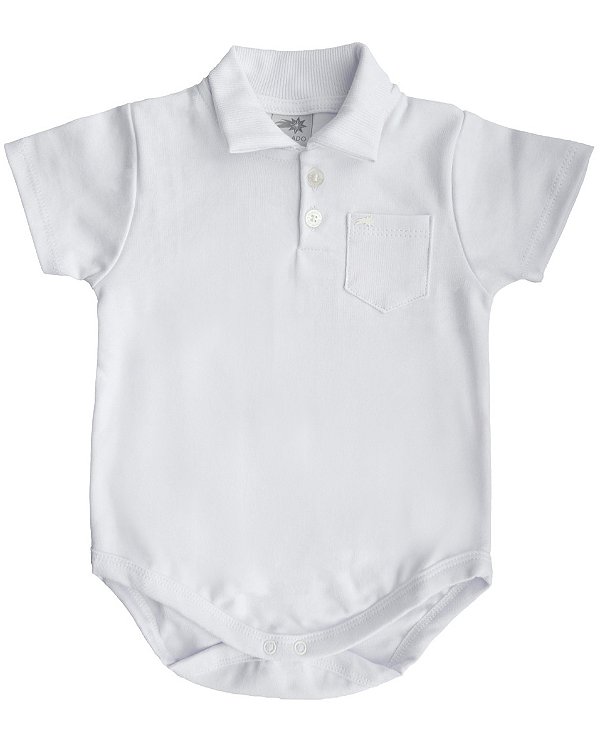 Polo Astro - Suedine Branca