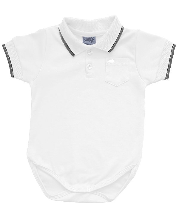 Polo Stellar - Suedine Branco