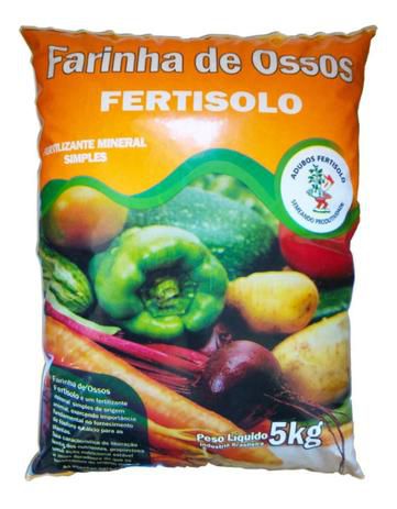 Fertilizante De Farinha De Ossos Para Plantas Fertisolo