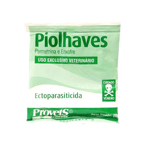 Ectoparasiticida Piolhaves Provets 20gr