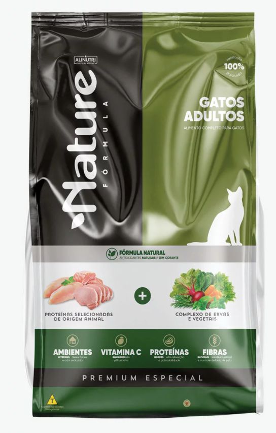 Ração Nature Gato Premium Especial Frango 10.1kg