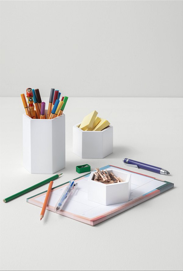 organizador de mesa hexa
