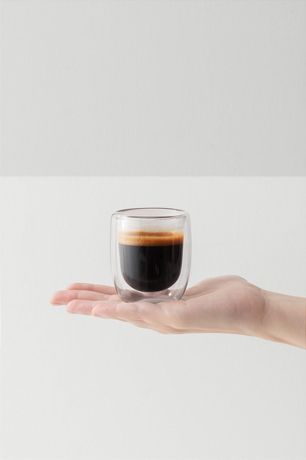 copo parede dupla espresso