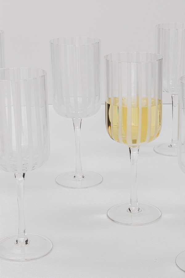 conjunto de 6 taças de vidro oyoy