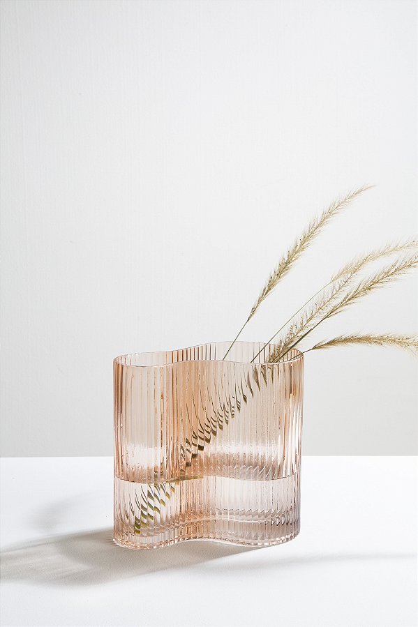 vaso de vidro meyer rosé M