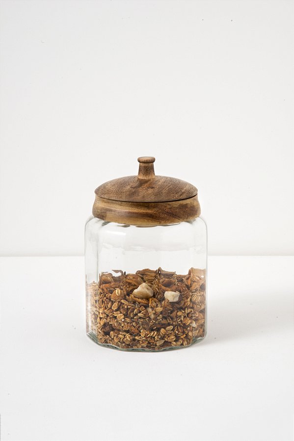 pote de vidro pine G