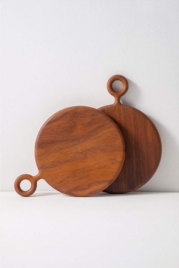 tábua de madeira peroba redonda