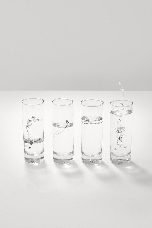 conjunto long drink mergulhando