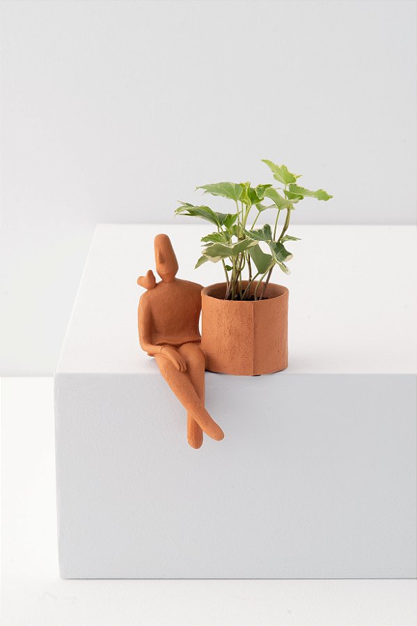 cachepot little man passarinho