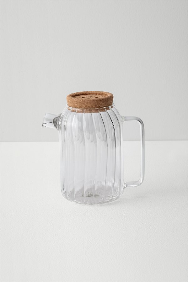 bule de vidro hygge canelado G