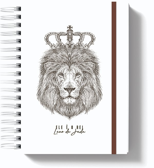 Planner Devocional: Leão Marrom