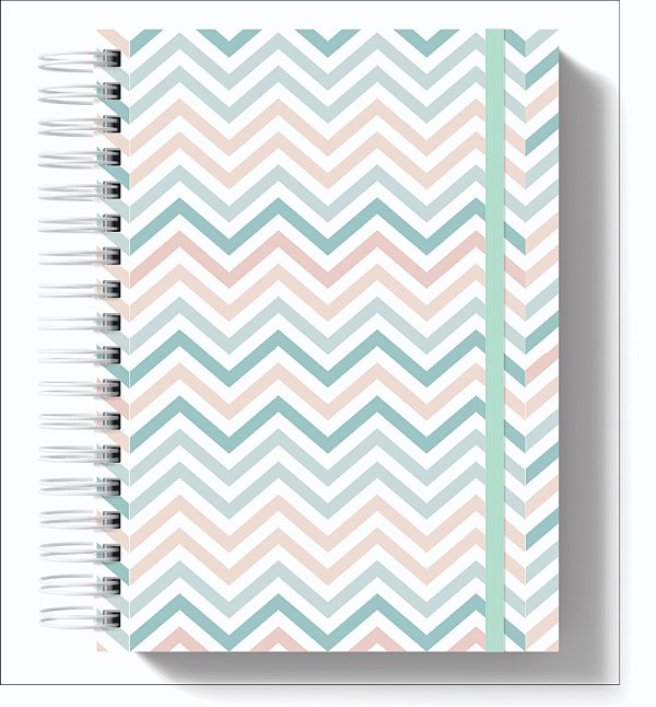 Planner Permanente: Listras Cinza