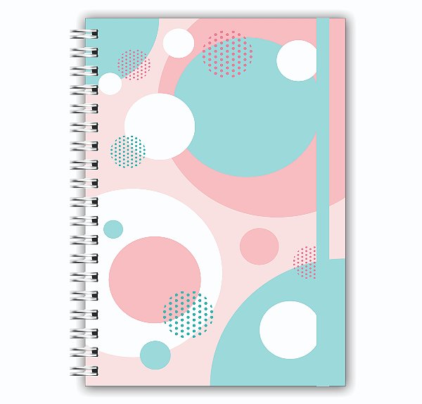 Planner Financeiro: Abstrato Colorido