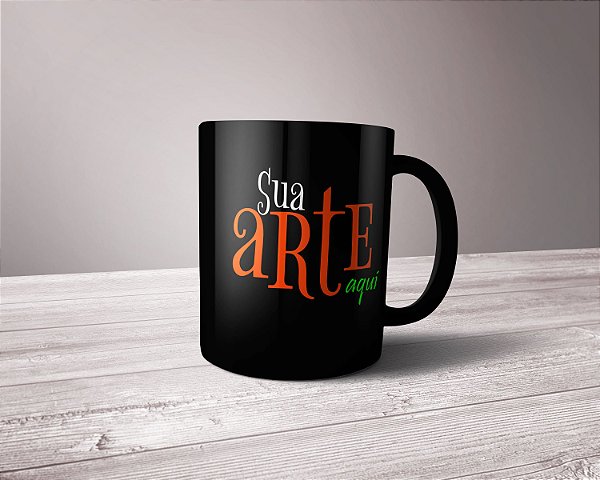 Caneca preta