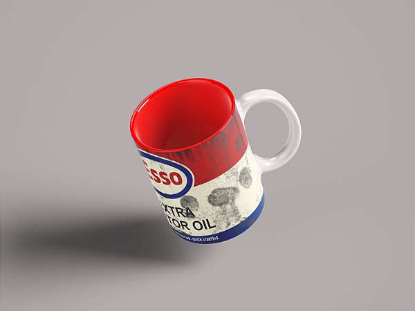 Caneca cerâmica Esso