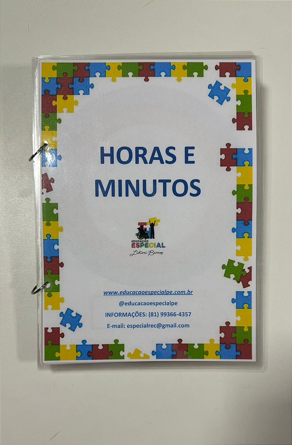 BLOCO PEDAGÓGICO - HORAS E MINUTOS
