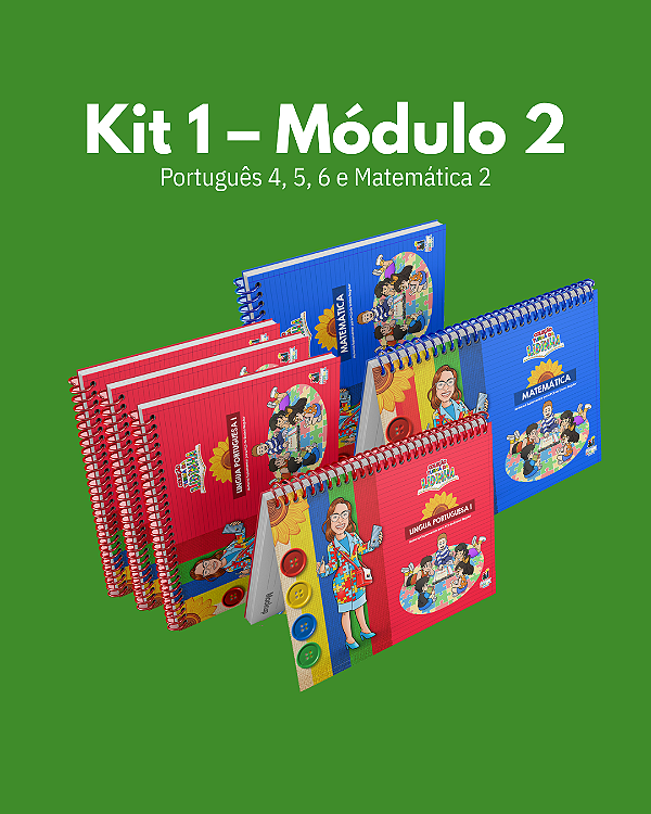 Turma da Lidinha Kit 1 – Módulo 2 - [Pré-Venda]
