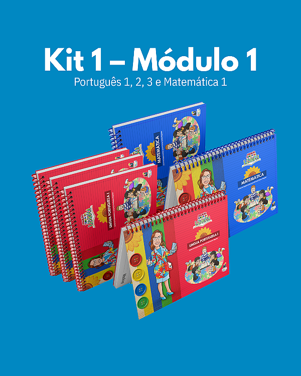 Turma da Lidinha Kit 1 – Módulo 1 - [Pré-Venda]