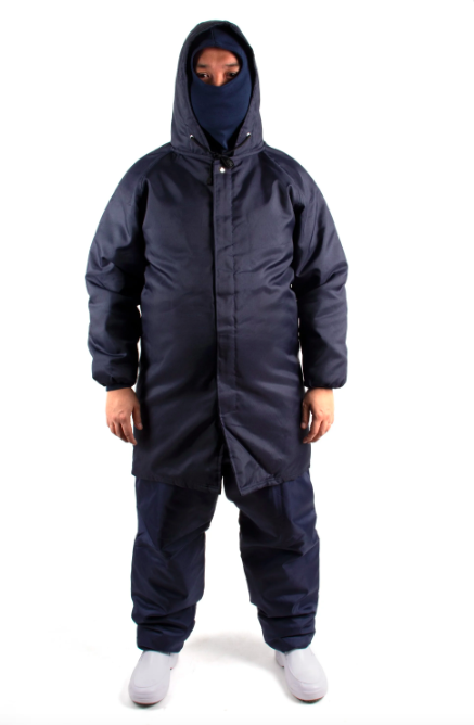 Conjunto Térmico de Tripla Camada na cor Azul