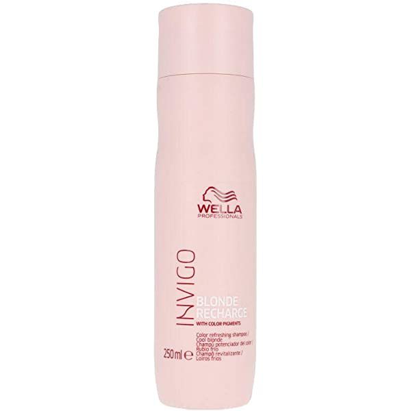 Wella Professionals Invigo Blonde Recharge - Shampoo Desamarelador 250ml